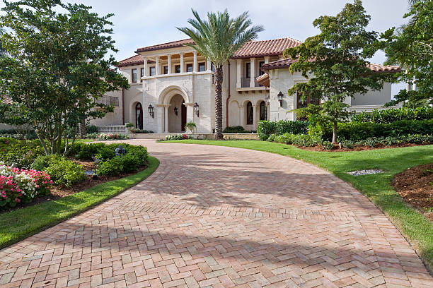 Decorative Driveway Pavers in Orange Grove, TX